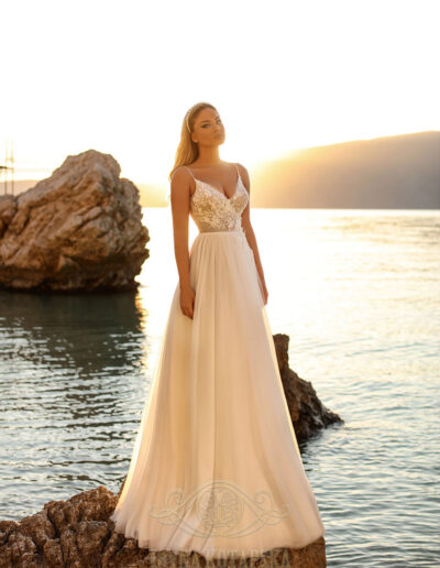 Hochzeitskleid von Designerin Iryna Kotapska